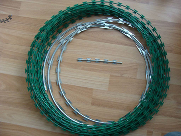 蛇腹型刀片刺網